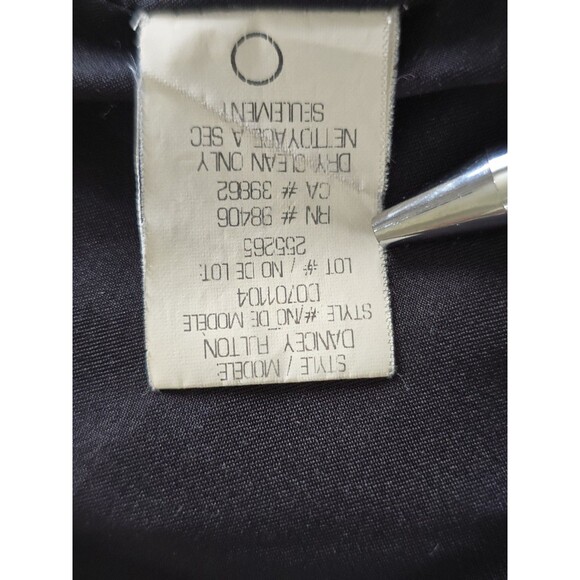 Theory Houndstooth Shrunken Blazer Womens Size 4 Office Work Career Black White - Picture 10 of 10